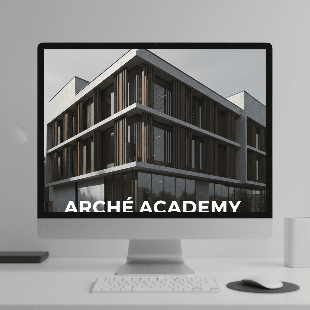 Professional photorealistic architectural rendering created with V-Ray